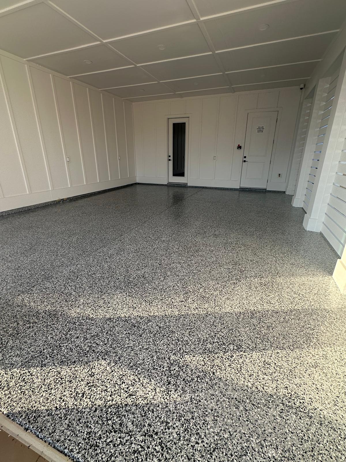 Garage Epoxy Flake System